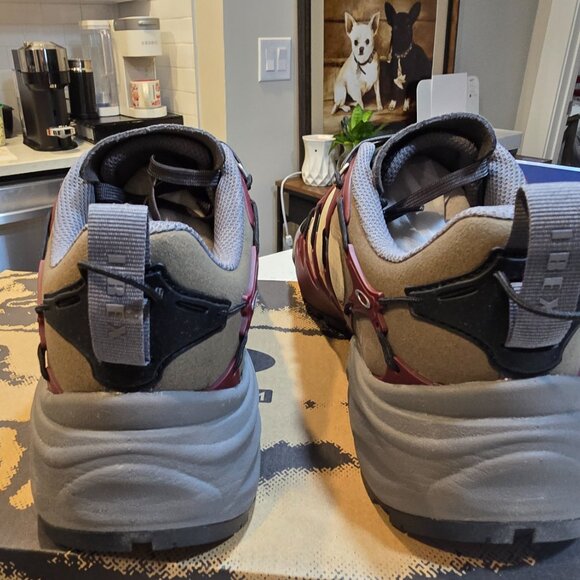 OAKLEY FACTORY TEAM X BRAIN DEAD IBEX RED SIZE 10 MENS NEW SHOE TRAIL HIKING - Picture 5 of 14